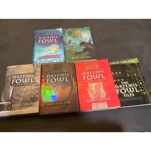 Artemis Fowl Eoin Colfer 6 Book Lot Paperback